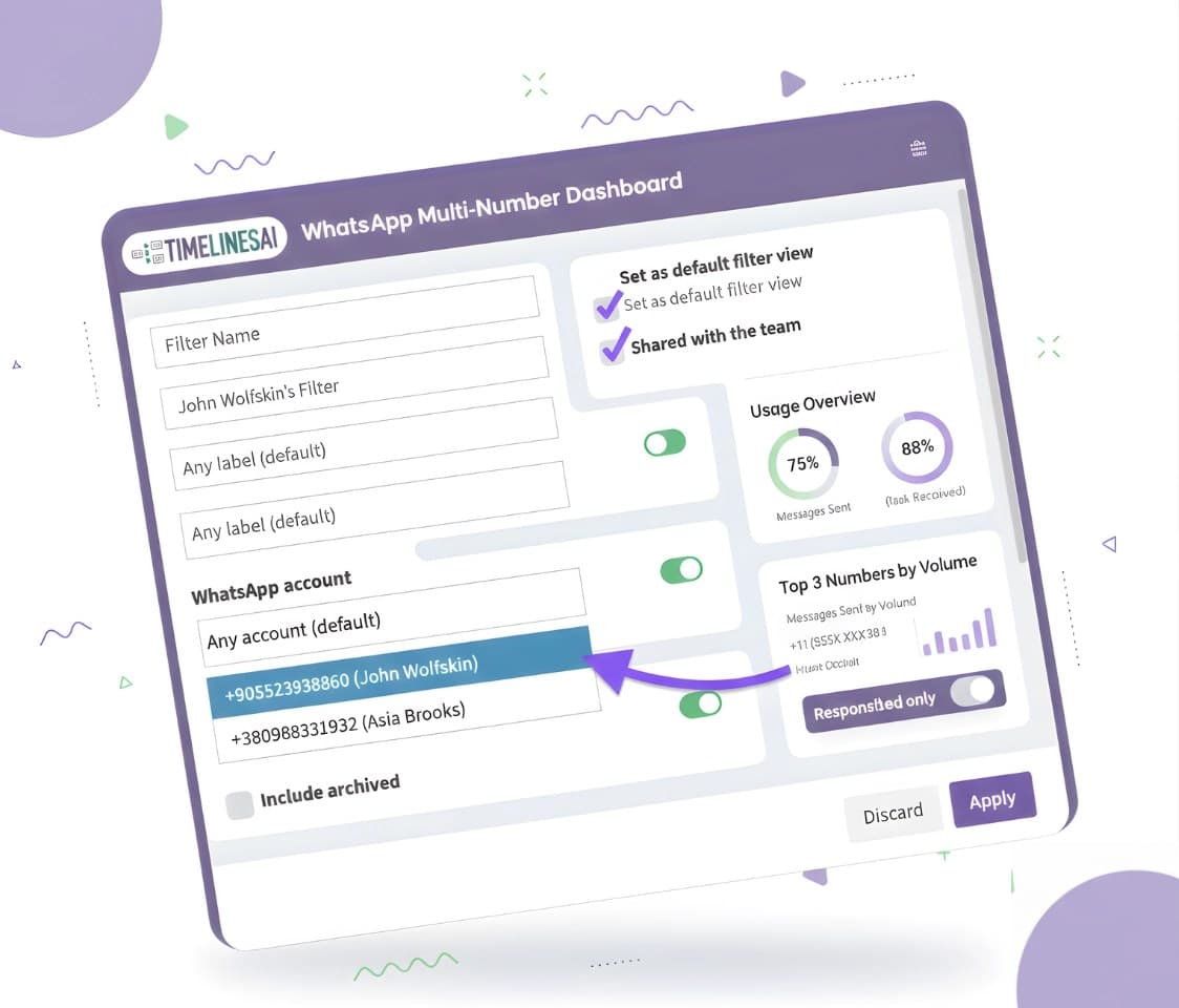 Connect multiple WhatsApp accounts to one platform