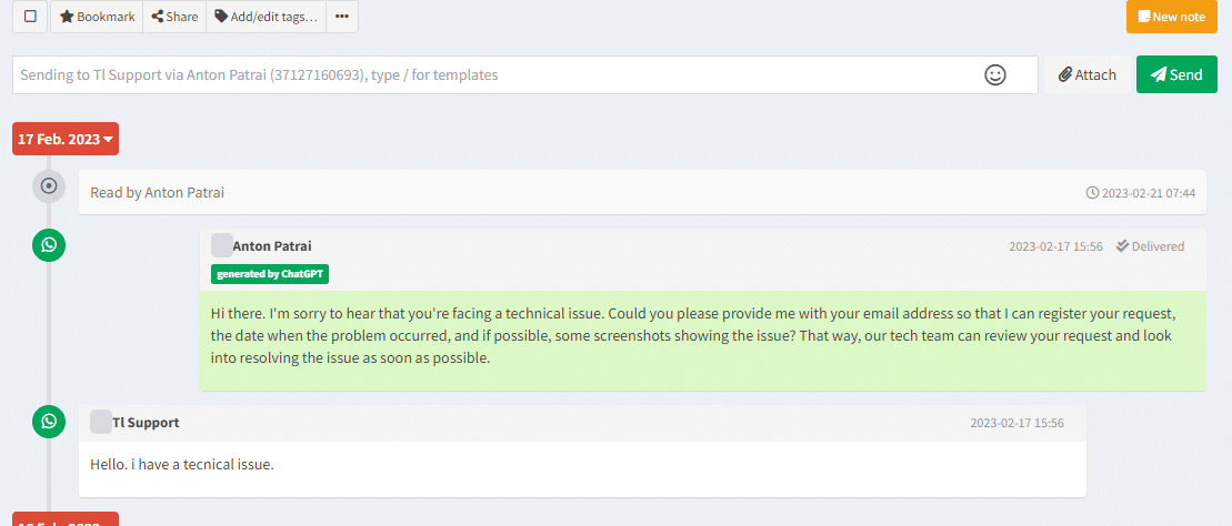 ChatGPT Autoresponder for WhatsApp