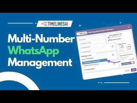Utilisez plusieurs numéros WhatsApp dans une seule boîte de réception