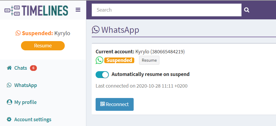 Whatsapp приостановлен2