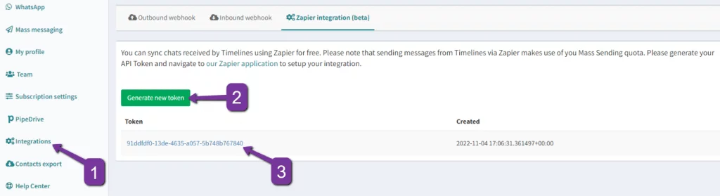 WhatsApp and Zapier automation. Connect WhatsApp to Shopify in 2 minutes 3