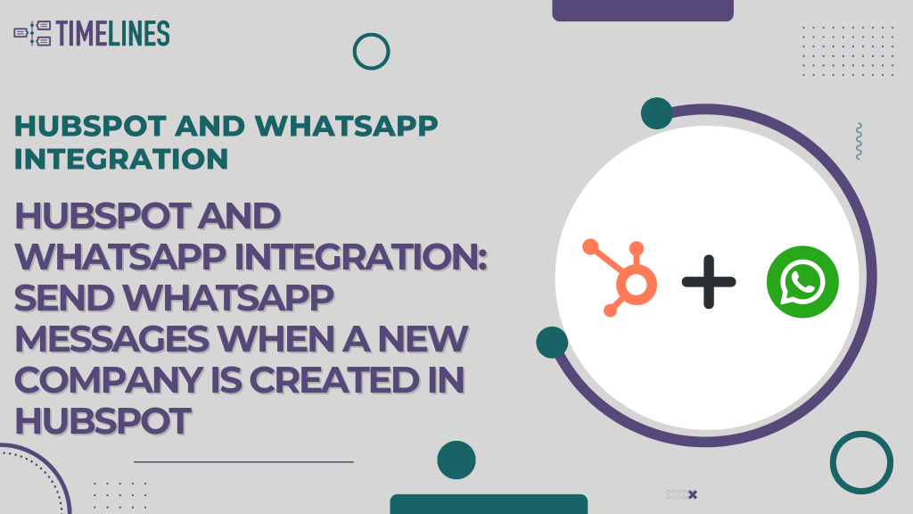 WhatsApp HubSpot integration