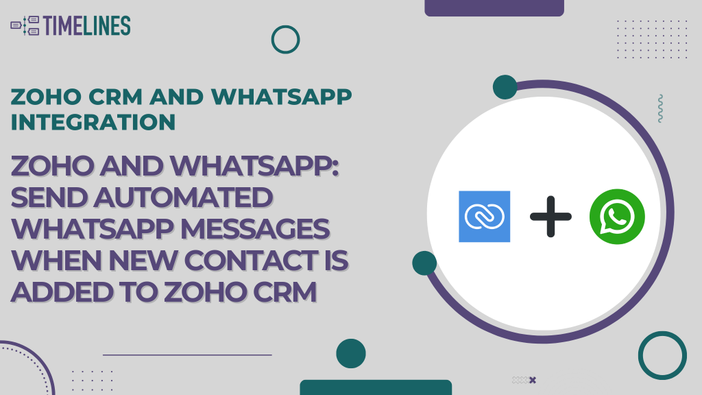 WhatsApp Zoho integration 1 1