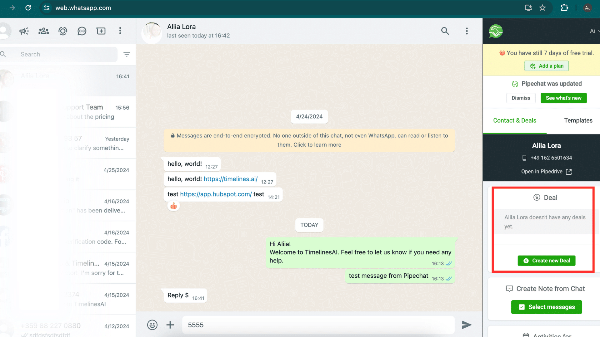TimelinesAI vs. Pipechat: Which WhatsApp CRM Integration is Right for ...