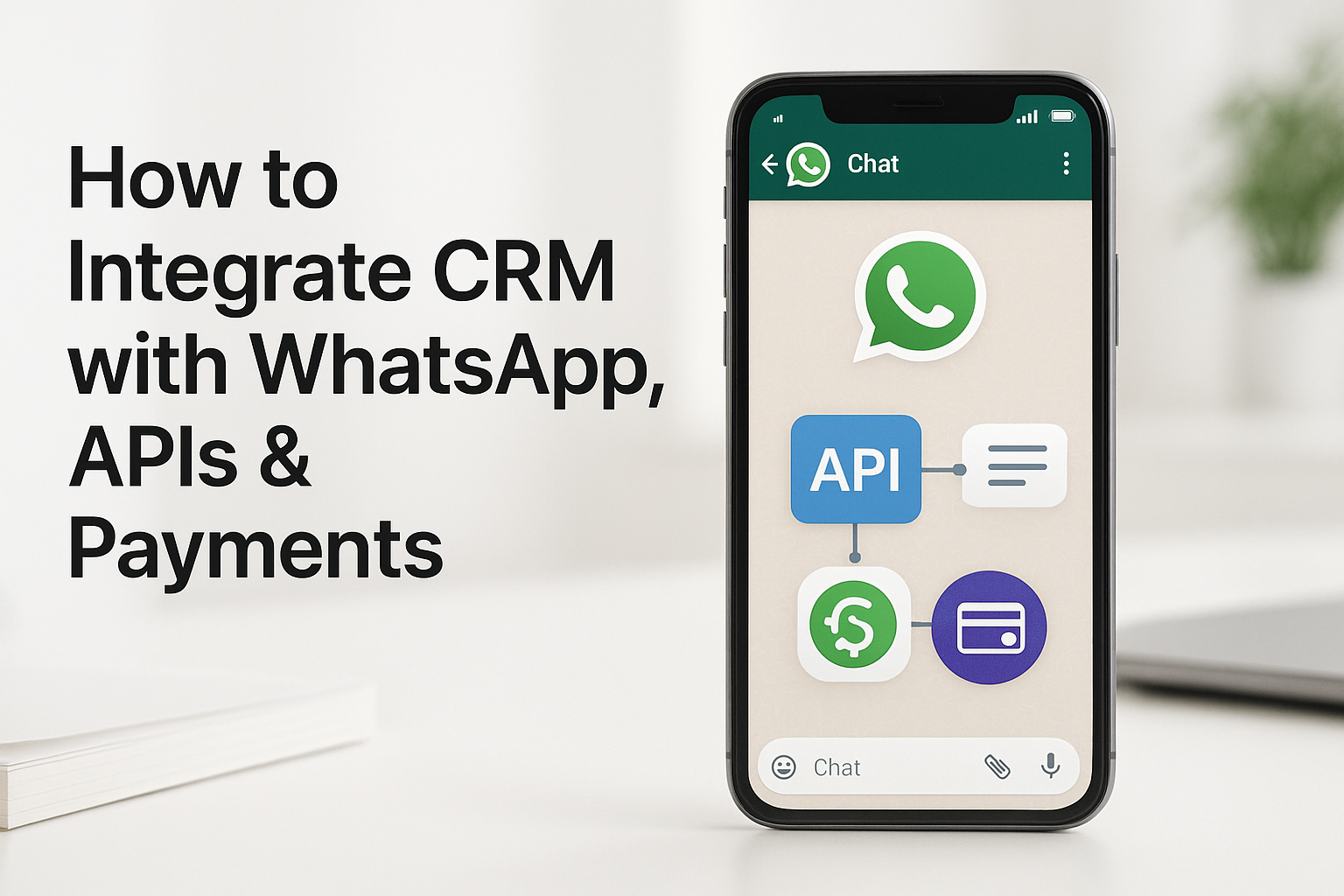How to Integrate CRM with WhatsApp, APIs & Payments - TimelinesAI